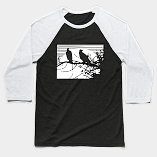 Eagle Shadow (in white) Baseball T-Shirt